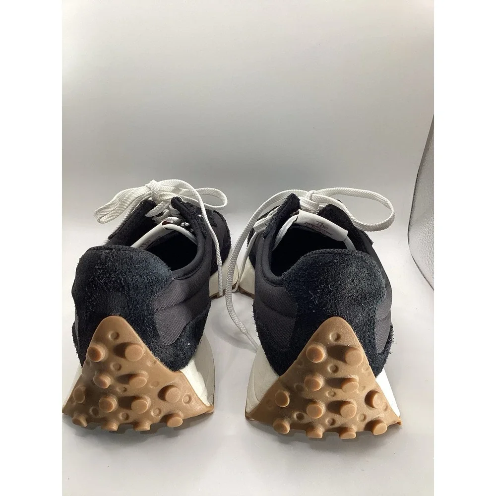 Size 9.5 - New Balance 327 Black White Gum W